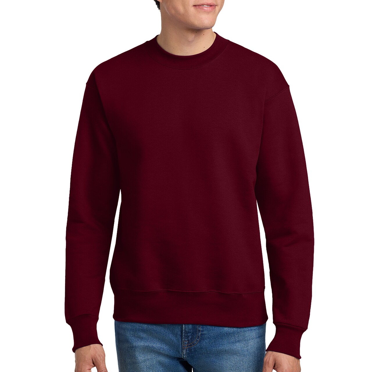 Gildan Crewneck Sweatshirt, Blank Heavy Blend Fleece Pullover
